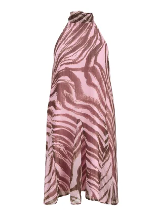 JJXX - JXEMILIA CHIFFON SL HALTERNECK DRESS WVN Prism Pink - Gr. - L