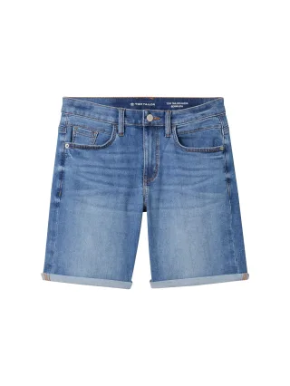 Tom Tailor - TTALEXA Jeans Bermuda light stone wash denim - Gr. - 26