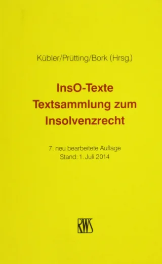 InsO-Texte
