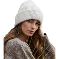 Beechfield® Beanie Bequeme Damen Strickmütze / Wintermütze / Mütze / Beanie Doppellagiger Strick