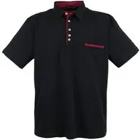 Lavecchia Poloshirt Lavecchia Herren Poloshirt LV-1701 (Black, 3XL) Herren Polo Shirt