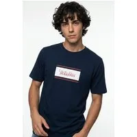 Jack & Jones Rundhalsshirt JJBUSTER TEE SS CREW NECK BTS aus Baumwolle, normale Passform, pflegeleicht