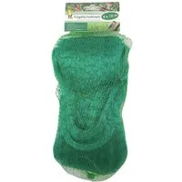 BURI Schutznetz Vogelschutznetz 4x10m grün Pflanzenschutznetz Gartennetz Teichnetz Lau