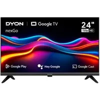 Dyon nexGo 24H LED-Fernseher (60 cm/24 Zoll, HD, Smart-TV, 24" HD Smart-TV mit Sprachsteuerung, Bluetooth, Triple Tuner, Cast)
