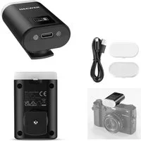 Neewer N12 Mini Kamera Blitz Flash, 5600K Speedlite mit LCD Display Blitzgerät, (Kamera Blitzgerät kompatibel mit Canon Fujifilm Sony Nikon DSLR)