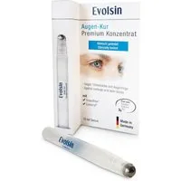 Evolsin Augen-Roll-on Augen Kur Premium Konzentrat Roll-On, Gegen Falten und Krähenfüße, mindert Augenringe und Tränensäcke