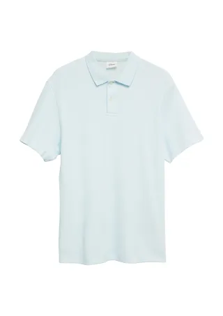 s.Oliver - Polo-Shirt blau - Gr. - 3XL