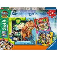 Kinderpuzzle Paw Patrol 3 Dino Movie 3x 49 Teile