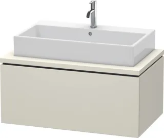 Duravit L-Cube Konsolenwaschtischunterbau wandhängend Taupe Matt 920x547x400 mm - LC581309191 LC581309191
