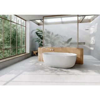 Kaldewei Meisterstück OYO DUO Badewanne 1051-4035 205143541001 freistehend, 173 x 82 cm, , glänzende Optik, ohne Überlauf, Invisible Grip, glänzend, alpinweiß