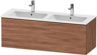 Duravit D-Neo Waschtischunterbau wandhängend Nussbaum Matt 1280x462x440 mm - DE4265004790000 DE4265004790000