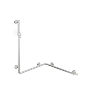 Hewi Warm Touch Duschhandlauf 950.35.21051 signalweiß, 1100 x 762 x 762 mm, mit Brausestange