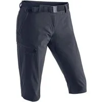 Maier Sports Caprihose Inara slim 3/4 Damen Wanderhose, atmungsaktive Outdoorhose, 3/4 Hose mit 3 Taschen