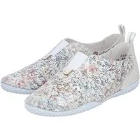Rieker Slipper Slip-on Sneaker, Schlupfschuh, Halbschuh mit Gummizug