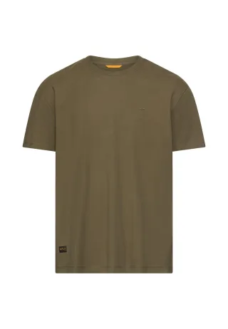 camel active - T-Shirt im Relaxed Fit deep olive - Gr. - L