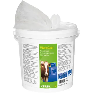 Kerbl UdderoClean Eutertuch feucht weiß - 15815