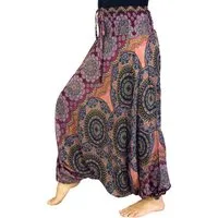 Guru-Shop Relaxhose Afghani Hose, Overall, Jumpsuit, Haremshose,.. Ethno Style, alternative Bekleidung