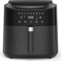 AIMAX Heißluftfritteuse 9 Liter, XL Airfryer mit Sichtfenster, Touchscreen, 360° Heißluft-Technologie, 2350 W, LED-Anzeige, Air Fryer mit 9 Programmen, Ohne Öl
