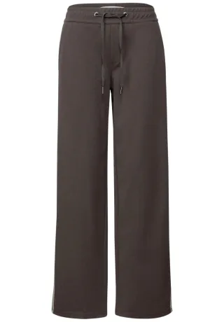 Street One - Hose mit Galonstreifen braun - Gr. - 32