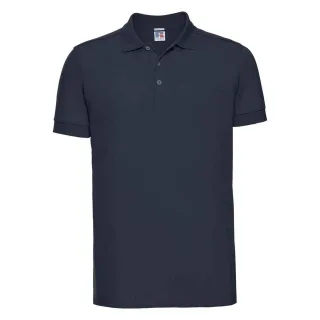 Russell - Poloshirt Stretch für Herren (Dunkelblau)