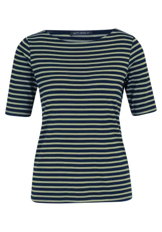 Betty Barclay - Ringelshirt dark blue/green - Gr. - 42