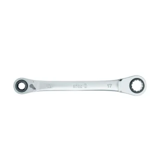 Wiha Doppelring-Ratschenschlüssel 4in1 umschaltbar - 45421