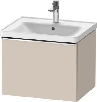 Duravit D-Neo Waschtischunterbau wandhängend Taupe Matt 584x452x440 mm - DE4249010910000 DE4249010910000
