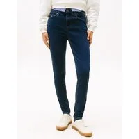 Tommy Jeans Skinny-fit-Jeans NORA MR SKNY AH1280 mit Logo-Badge, Mid Rise