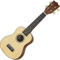 Classic Cantabile Ukulele “Natur”, Sopranukulele, Aus hochwertigen Tonhölzern gefertigt