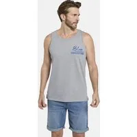 Jan Vanderstorm Muskelshirt FELTON mit Aufdruck