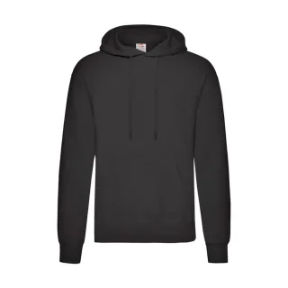 Fruit of the Loom - Kapuzenpullover Leicht für Herren/Damen Unisex (Schwarz)