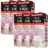 NAARMANN Milch, Naarmann H Milch 1.5 Fett ultrahocherhitzt 1000ml 6er Pack