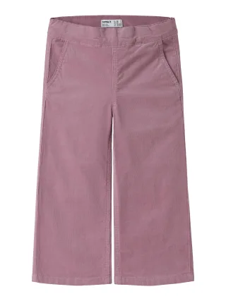 NAME IT - NMFROSE WIDE CORD PANT 2309-YT Lilas - Gr. - 98