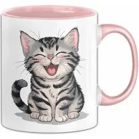 Trendation Tasse Katzen Tierliebhaber Tasse Geschenk Lustige Geschenkidee Spruch