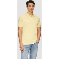 s.Oliver Kurzarmshirt Polo-Shirt Poloshirt aus Baumwollpiqué