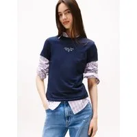 Tommy Jeans Kurzarmshirt TJW SLIM ESS LOGO 1 TEE EXT