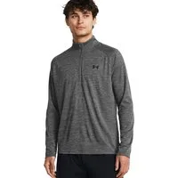Under Armour® Trainingsshirt UA TECH TEXTURED 1/2 ZIP mit halbem Reißverschluss, atmungsaktives Material, schnell trocknend