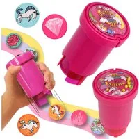 Sarcia.eu Sticker Einhorn Stempel mit Aufklebern, Aufkleber 160 Stück