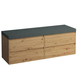 Laufen Waschtischunterschrank und Waschtisch-Platte LANI 495x1570x580 H4055901122671
