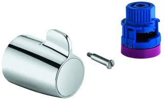 GROHE Absperrgriff Grohtherm Special 49009 Aquadimmer chrom, 49009000 49009000