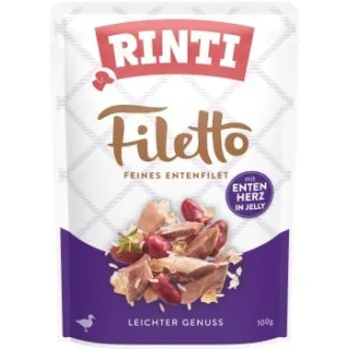 RINTI Filetto Ente & Entenherzen 24x100 g