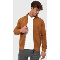 Indicode Sweatjacke Herren Bermie Herrenjacke Reißverschluss mit strukturierter Oberfläche