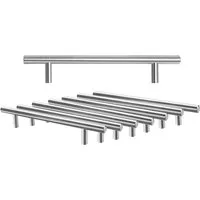 Clanmacy Möbelgriff 10x Möbelgriffe Stangengriff Edelstahl Küchengriffe Küche Bügelgriff (10-St., 10), 156x96MM/188x128MM/220x160MM*10MM/12MM