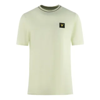 Lyle & Scott Lässiges T-Shirt Lucid Grün mit Spitze