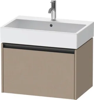 Duravit Ketho.2 Waschtischunterbau wandhängend Leinen Matt 684x460x440 mm - K25076075750000 K25076075750000