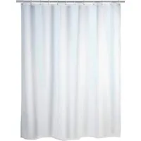 WENKO Duschvorhang Uni Breite 120 cm, Höhe 200 cm