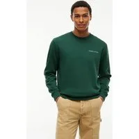 Tommy Jeans Sweatshirt TJM REG LINEAR CREW EXT mit Logostickerei