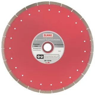ELMAG Diamantscheibe PREMIUM LINE - SCHAMOTTE (Bohrung: 30,0 mm) - 61615