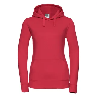 Russell - "Authentic" Kapuzenpullover für Damen (Rot)