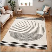 Livabliss Teppich SANTIAGO, rechteckig, Höhe: 10 mm, Teppich im skandinavischen Design für ein modernes, stilvolles Zuhause